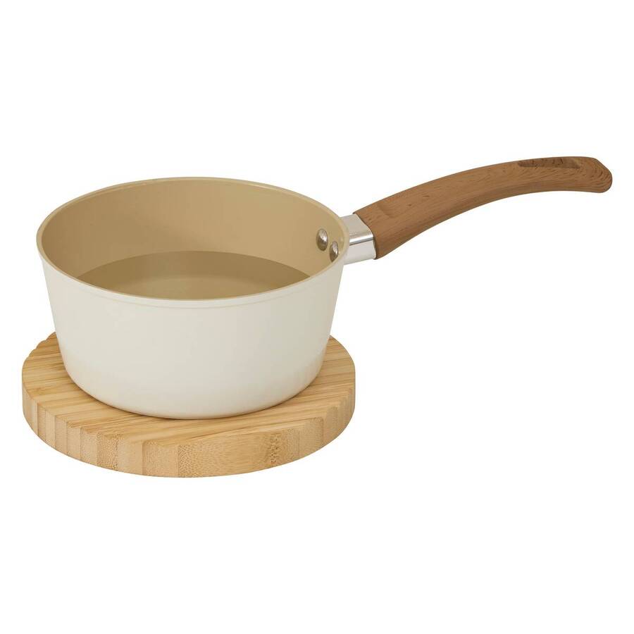 Dessous de plat, l.18 cm, beige 