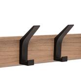 Patère, 4 têtes, l.45 cm Ziny