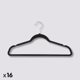 Lot de 16 cintres en feutrine Hang'up