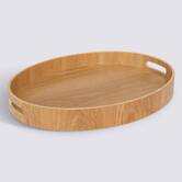 Plateau oval, 43x33,5 cm Curve