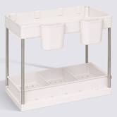 Organiseur, l.40,7 cm, beige Stora