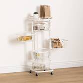 Desserte, l.34,5 cm, blanc Balm