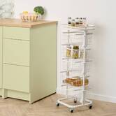 Desserte, l.34,5 cm, blanc Balm