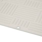 Tapis de vaisselle pliant xl, l.49,4 cm, beige Sileo