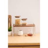 Etagère 1 niveau, beige Acacia