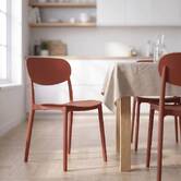 Chaise, ocre Plasta