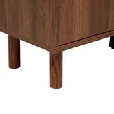 Bibliothèque 2 portes, marron Slidy