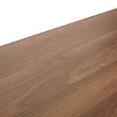 Meuble tv 2 étagères, marron Slidy