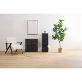 Etagère 3 niveaux, noir Mix'n modul