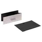 Commode 6 tiroirs, gris Granite