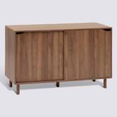 Buffet 2 portes, marron Slidy