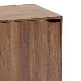 Buffet 2 portes, marron Slidy