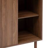 Buffet 2 portes, marron Slidy