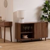 Buffet 2 portes, marron Slidy