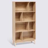 Bibliothèque, beige Abana