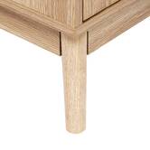 Buffet de cuisine 2 portes, marron Abana