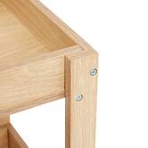 Desserte 3 niveaux, beige Abana