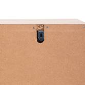 Meuble sous-lavabo 2 portes, beige Abana