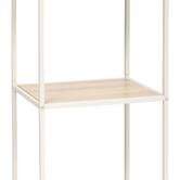 Etagère 4 niveaux, beige Curvy