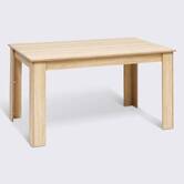 Table, 6 places, beige Abana
