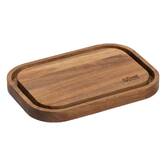 Beurrier, socle acacia 