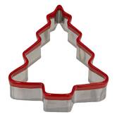 Emporte-pièces, 3 pièces, rouge Noël
