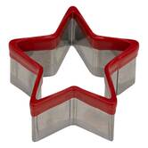 Emporte-pièces, 3 pièces, rouge Noël