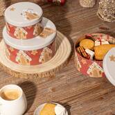 Lot de 3 boîtes de conservation, l.19,5/16,5/13,2 cm