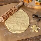 Rouleau à patisserie, l.35,5 cm, beige 