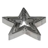 Emporte-pièces, 7 pièces, argent 