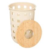 Corbeille à linge, 60 l, argile Harmony