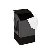 Panier à linge, 45 l, gris 