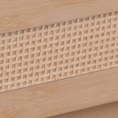 Desserte 3 niveaux, beige Cane