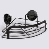 Étagère d'angle, noir Venterra