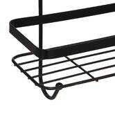 Serviteur de douche 2 niveaux, noir Venterra