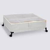 Housse de rangement sous lit, l.66 cm, beige Dressy plus
