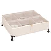 Housse de rangement sous lit, l.66 cm, beige Dressy plus