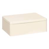 Lot de 3 boîtes de rangement, l.31/20,5 cm, argile Deskolor