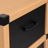 Tour de rangement, 3 niveaux, beige Cardy