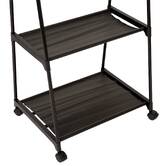 Portant à vêtements, noir Intissa