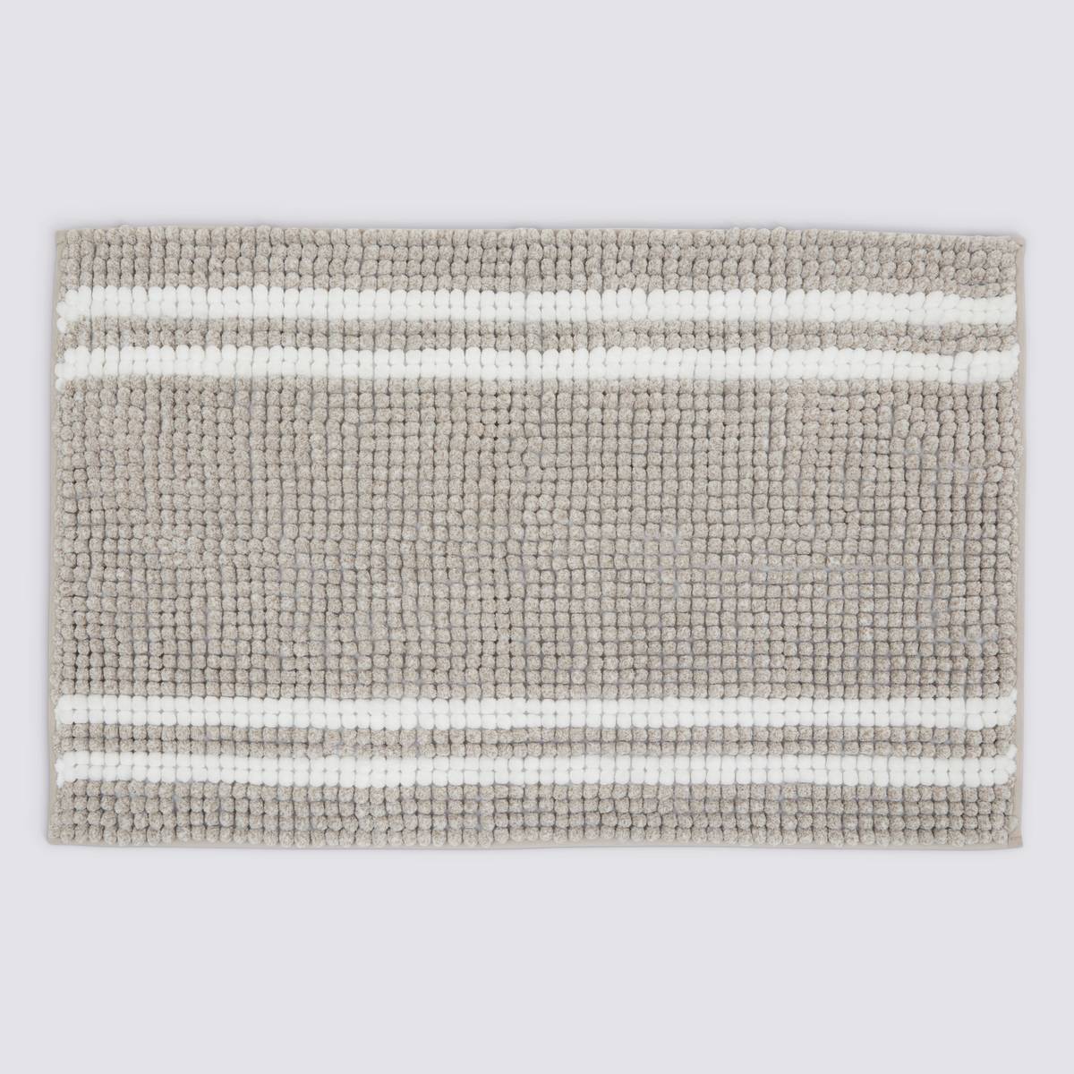 Tapis de bain, l.80 cm, marron