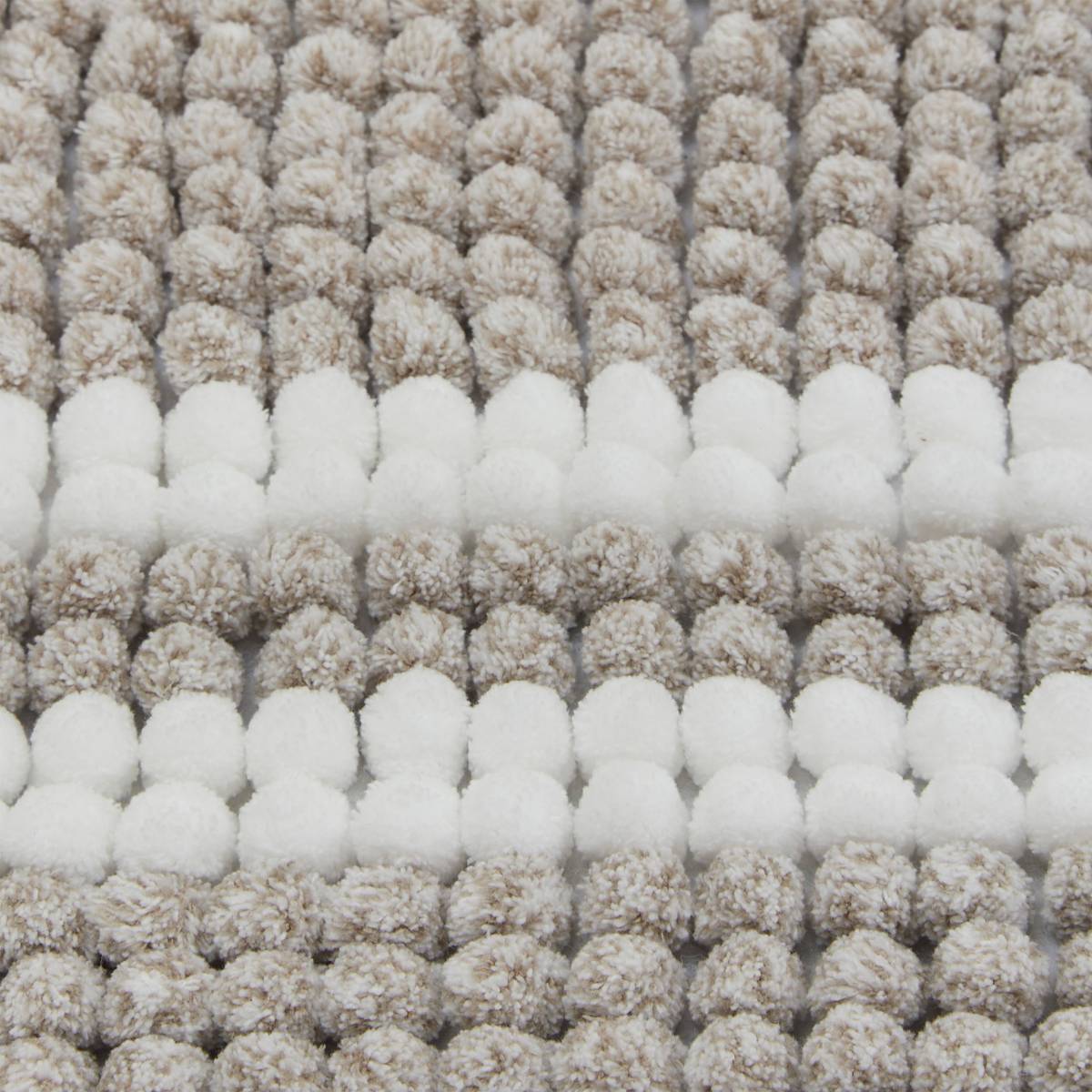 Tapis de bain, l.80 cm, marron