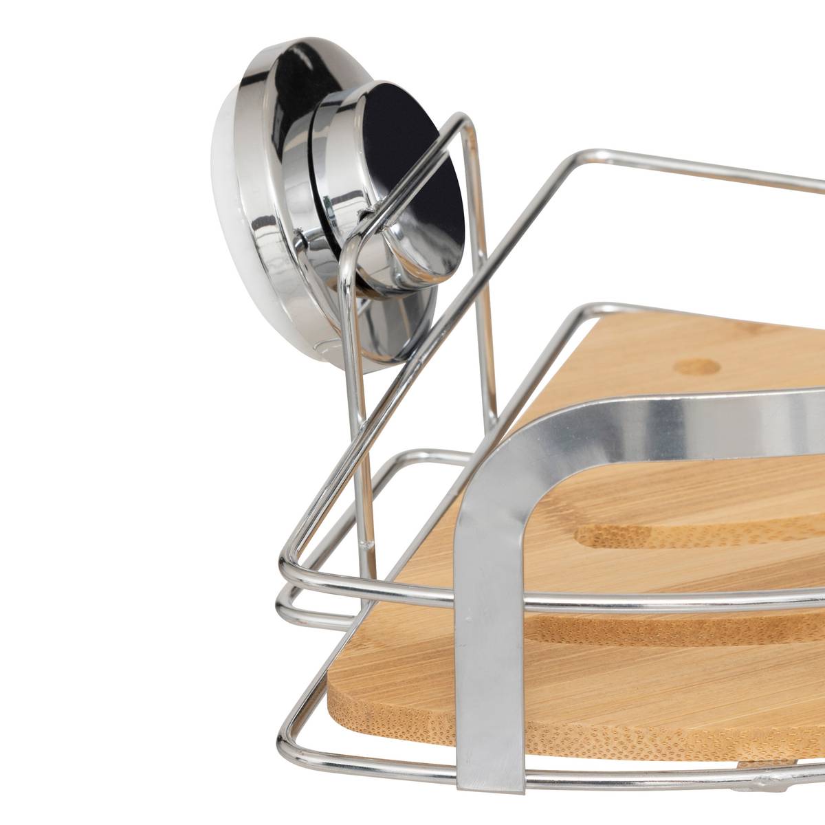 Étagère d'angle, argenté Venterra