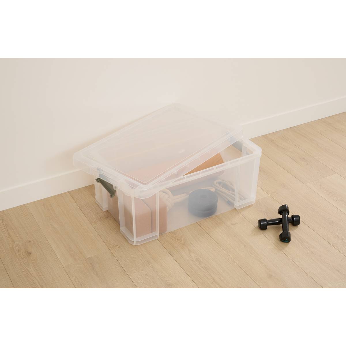 Boîte de rangement, 68l, transparent Forty plus