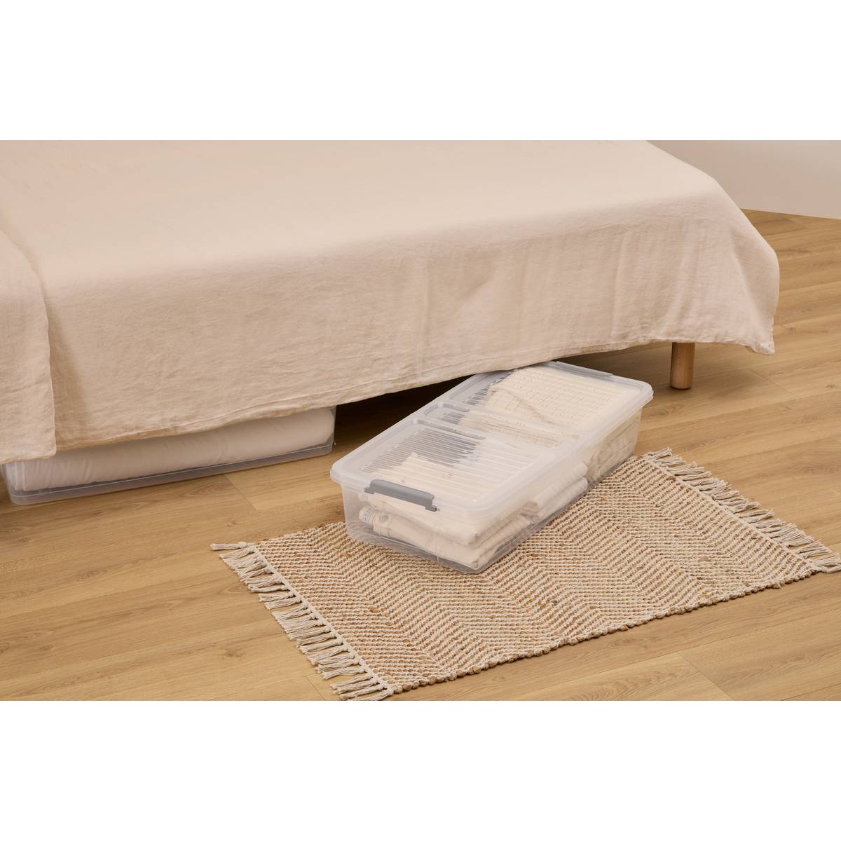 Boîte de rangement sous lit, 33l Flip'n bed