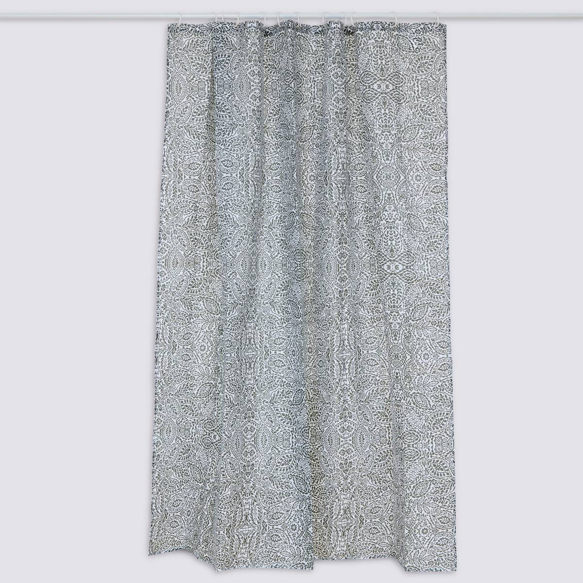Rideau de douche, l.180 cm, gris Arboria