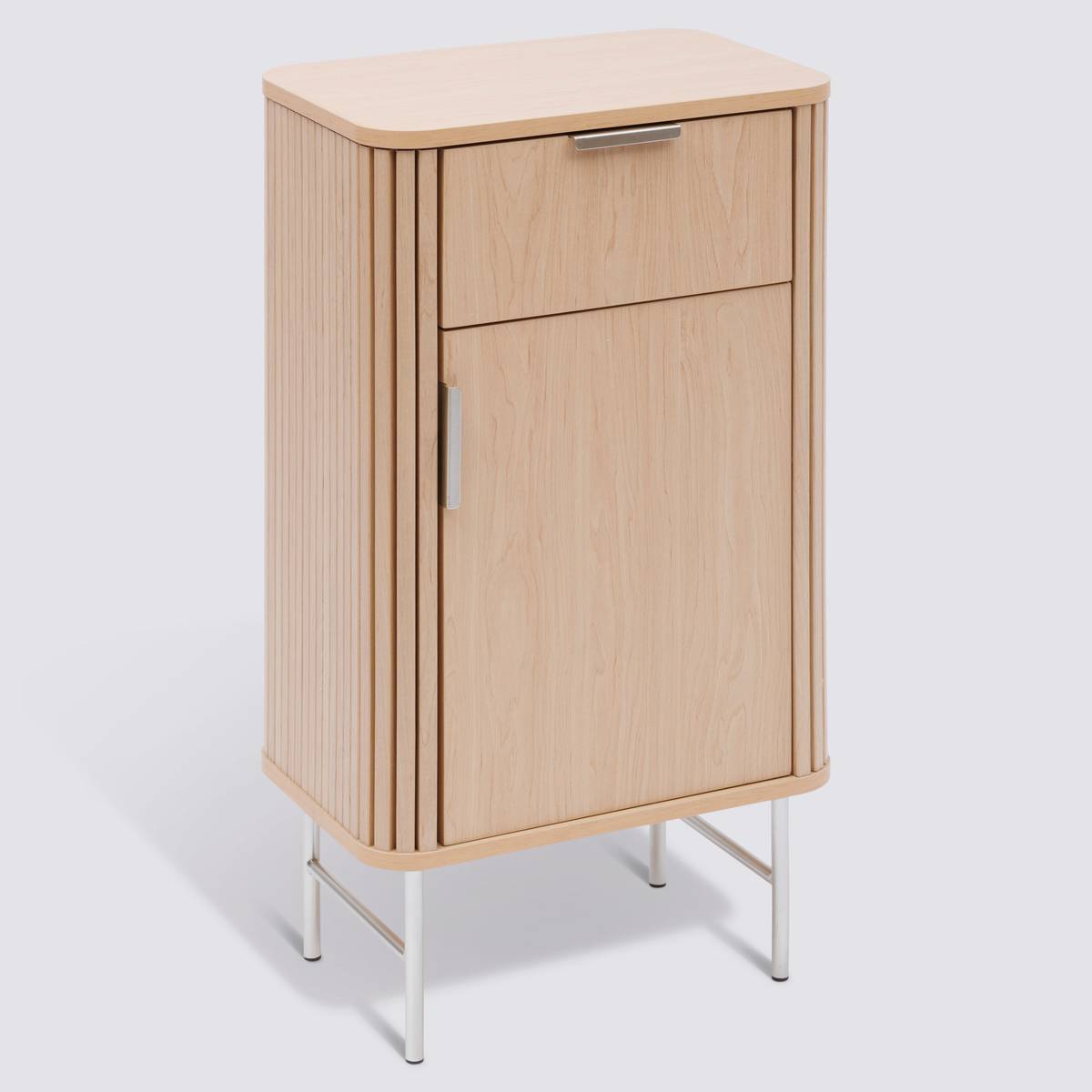 Meuble de salle de bain 1 porte, beige