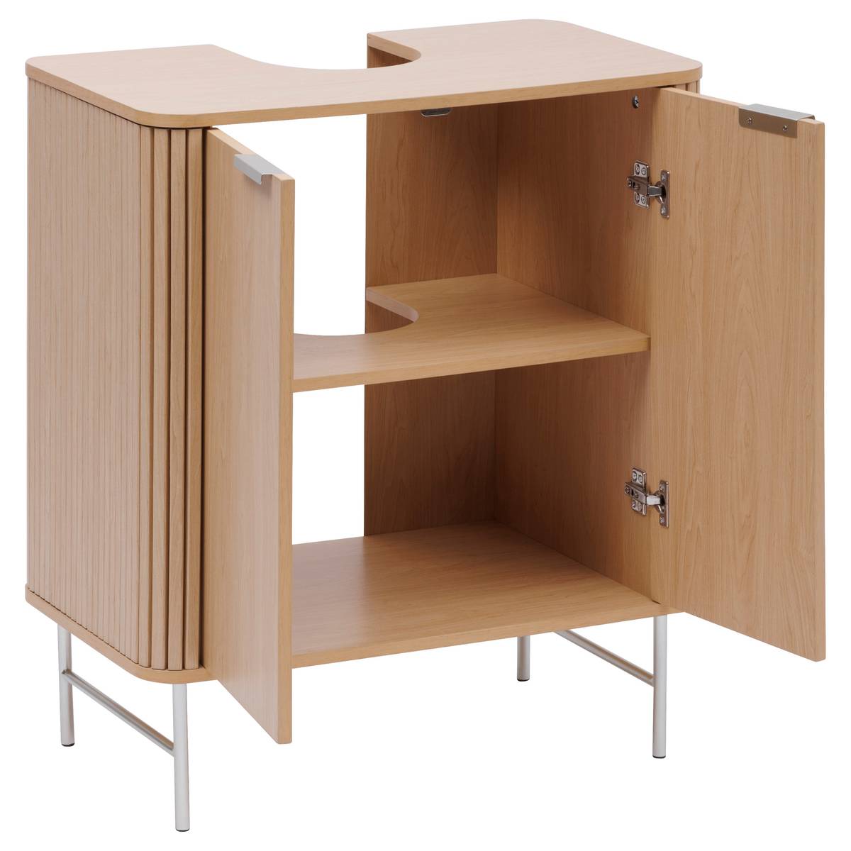 Meuble sous-lavabo 2 portes 