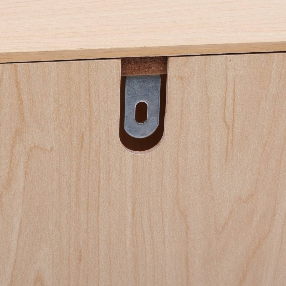 Meuble de salle de bain 1 porte, beige