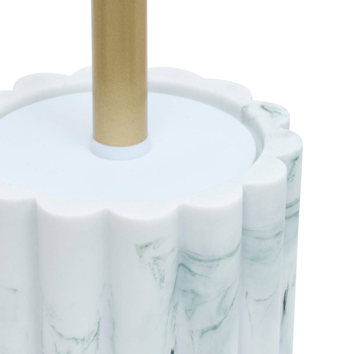 Brosse wc, h.42,3 cm, blanc Marby